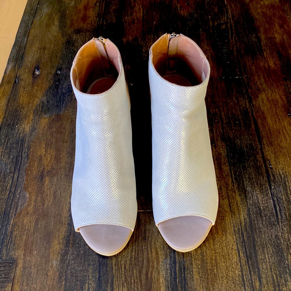 Open Toe Shoes/booties - Made in Italy